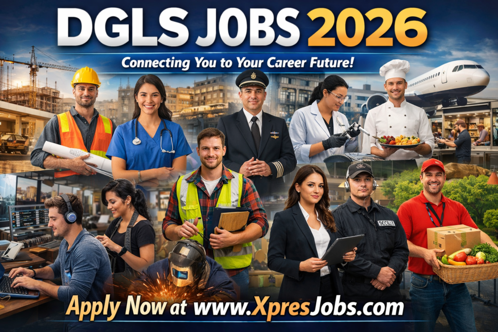 DGLS Jobs 2026 – Directorate General of Labour Services Jobs Online Apply & Full Details