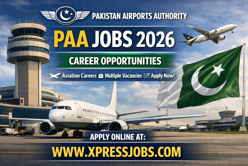 Pakistan Airports Authority PAA Jobs 2026 – Apply Online | Latest Careers Opportunity
