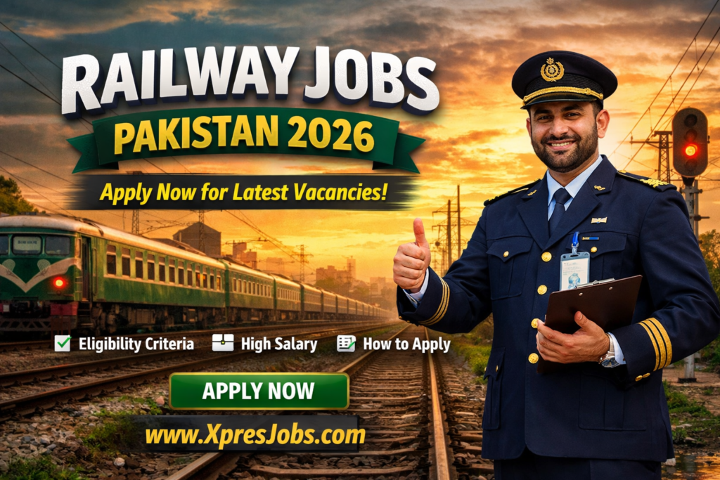 Railway Jobs Pakistan 2026 – Latest Vacancies Apply Online for Male & Female