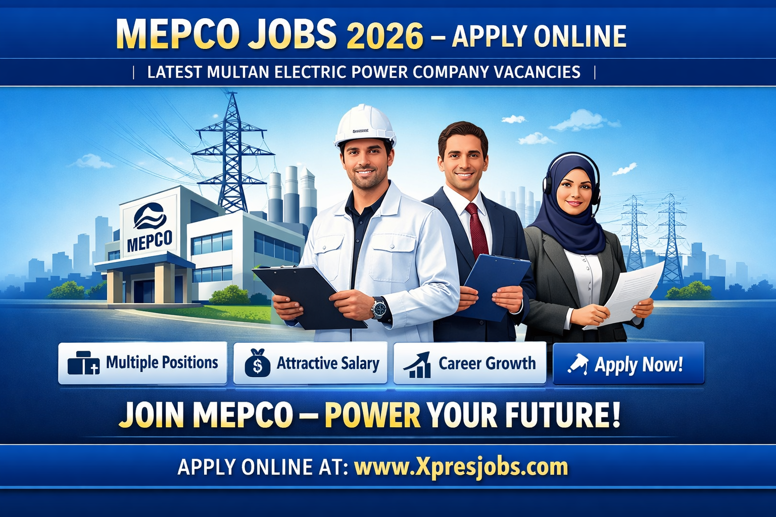 MEPCO Jobs 2026 – Apply Online | Latest Multan Electric Power Company Vacancies