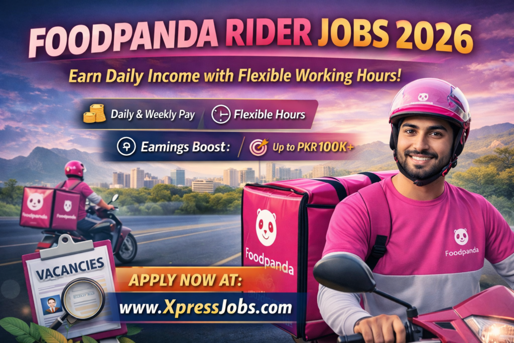Foodpanda Rider Jobs 2026 – Earn Daily Income with Flexible Working Hours