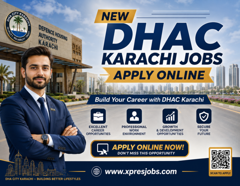 New DHAC Karachi Jobs 2026 – Apply Online for Latest Defence Housing Authority Careers